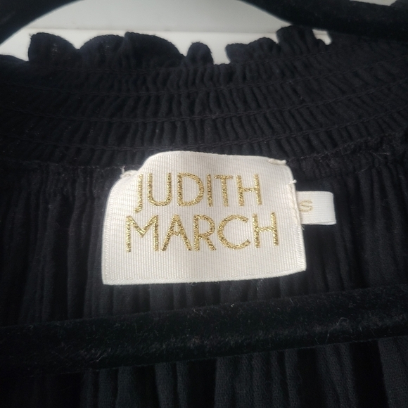 JUDITH MARCH Embroidered 100 % cotton dress size small. - Picture 6 of 10